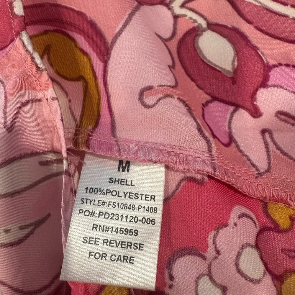 NWOT Forum Pink Floral wrap Midi Skirt - Picture 8 of 12